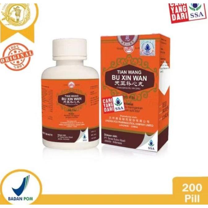 DAMELOPO Tian Wang Bu Xin Wan obat untuk jantung berdebar herbal cina