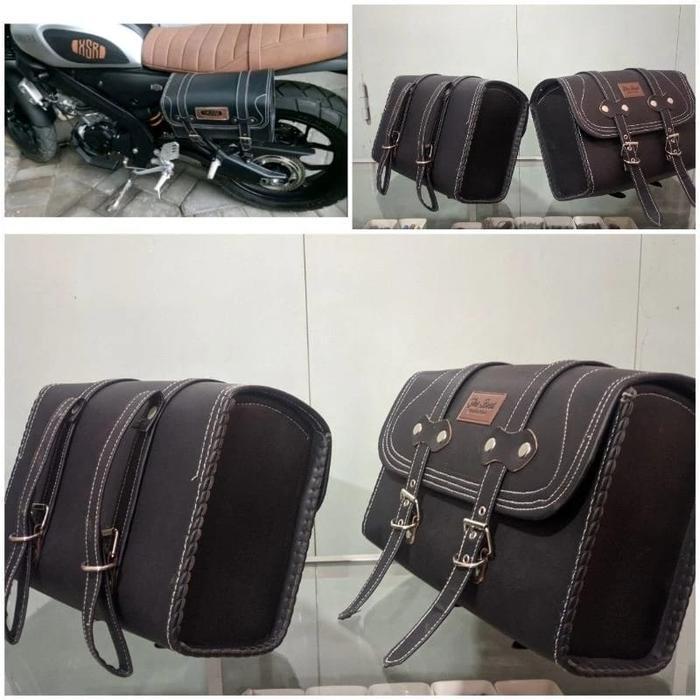 Tas Motor Side Bag - Saddle Bag - Tas Motor - Side Bag Motor Klasik Original Dan Terpercaya