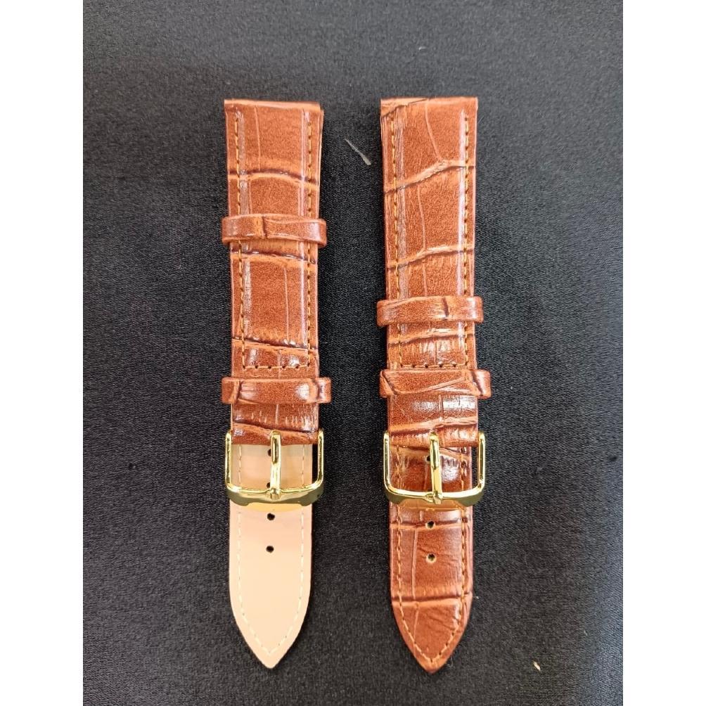 TERBARU JO ( CORAK KUNING ) TALI JAM TANGAN BAHAN KALEP SINTETIS KULIT TERBARU TERLARIS BANYAK UKURA