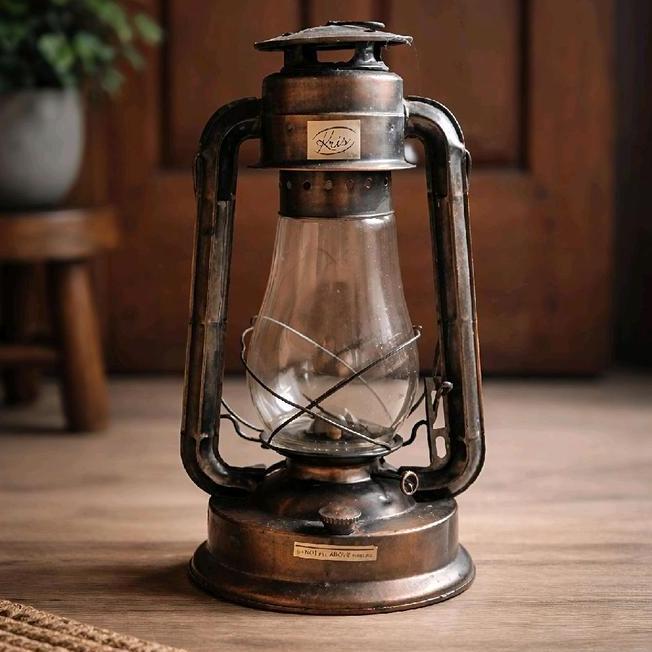 Lampu Minyak Meja Gantung Outdoor Lampu Anti Badai Ukuran Besar Camping Listrik