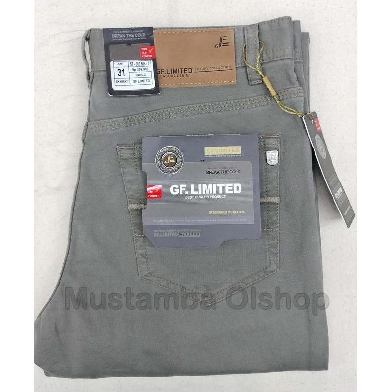 Celana Panjang Kanvas Celana Panjang Kanvas Pria Gf Limited Premium /