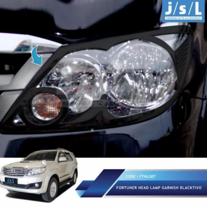 Garnish List Cover Fortuner 2008 Lampu Depan 2008-2010