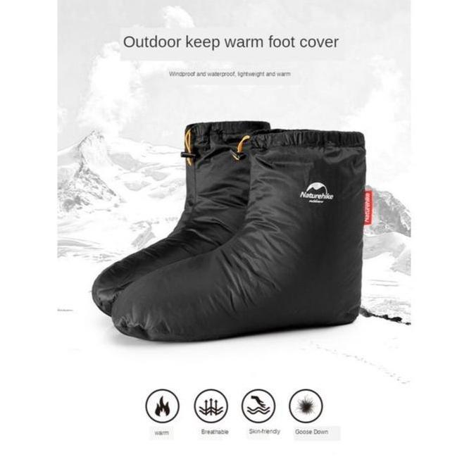 Sepatu Goose Down Naturehike Nh18S023-T Kaos Kaki Bulu Angsa Camping