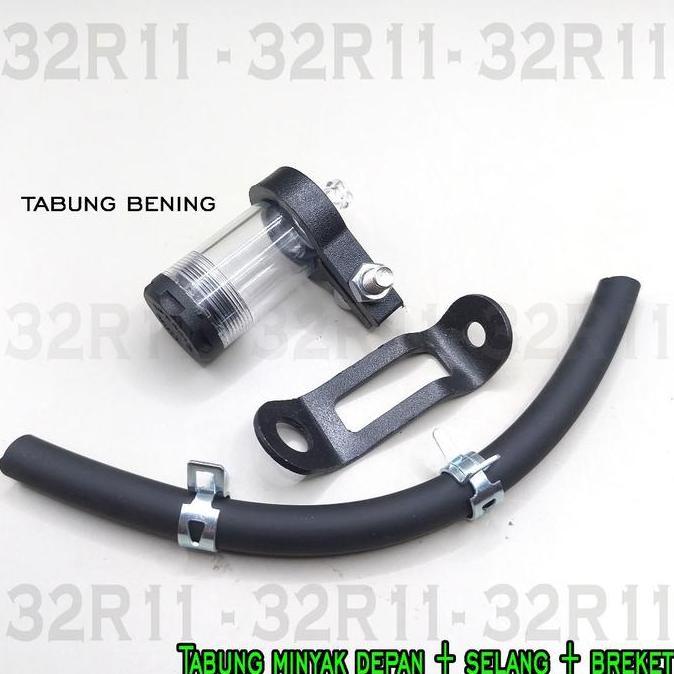 Ready tabung minyak master rem variasi bonamici + selang dan kleman/tabung minyak rem depan/tabung m