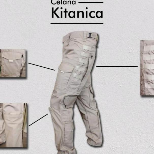 Celana Tactical Kitanica Celana Tactical Kitanica Hitam Model Formal