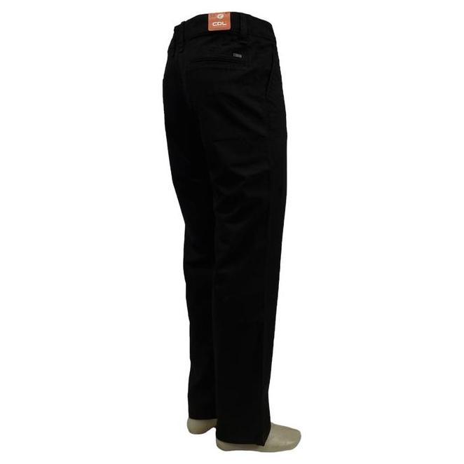 Celana Cinos Casual Cdl Hitam Warna Hitam Officer By Cardinal