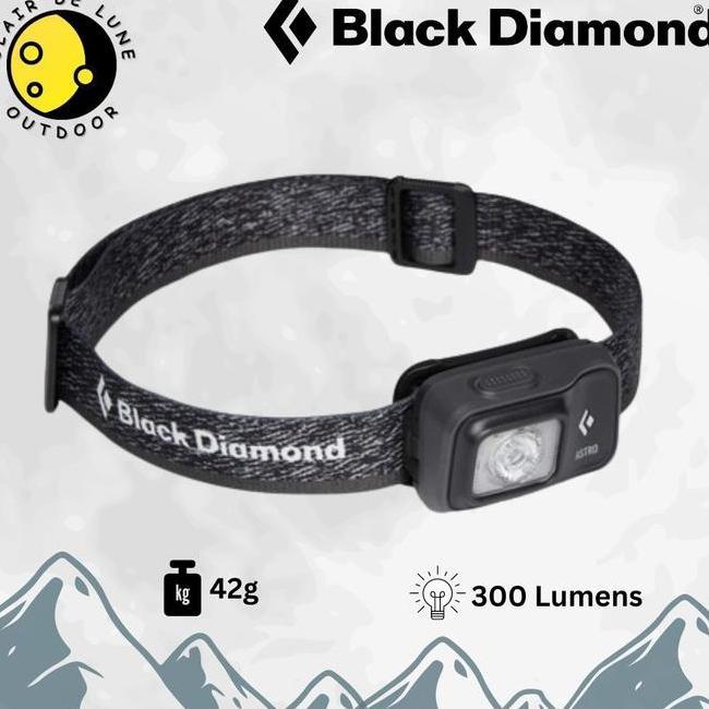 Headlamp Black Diamond Astro 300 / Senter Kepala Black Diamond