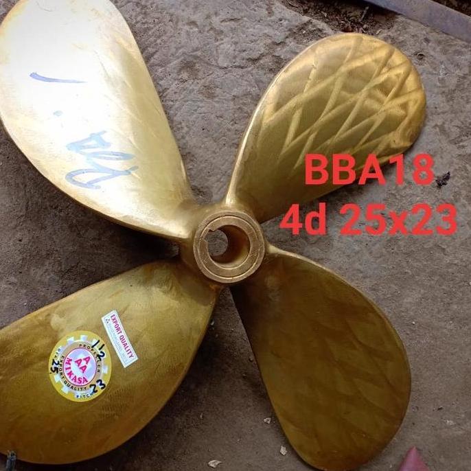 TERBARU KIPAS KAPAL MIKASA / PROPELLER 4D 25X23