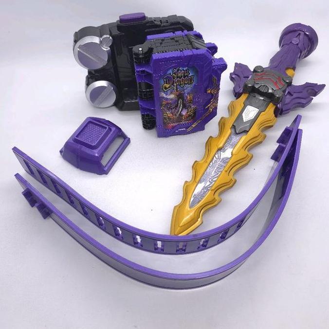 dx kamen rider saber ankokuken kurayami & jaken calibur driver jakuu & jaou dragon