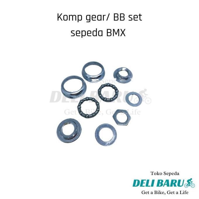 Pacific Kom gear gir langsung BB parts sepeda BMX ukuran 20 inch