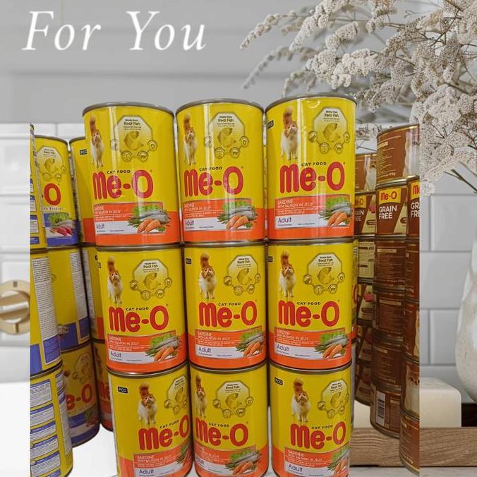 Ready Meo Kaleng Adult 400gr - Sardine With Salmon in gravy