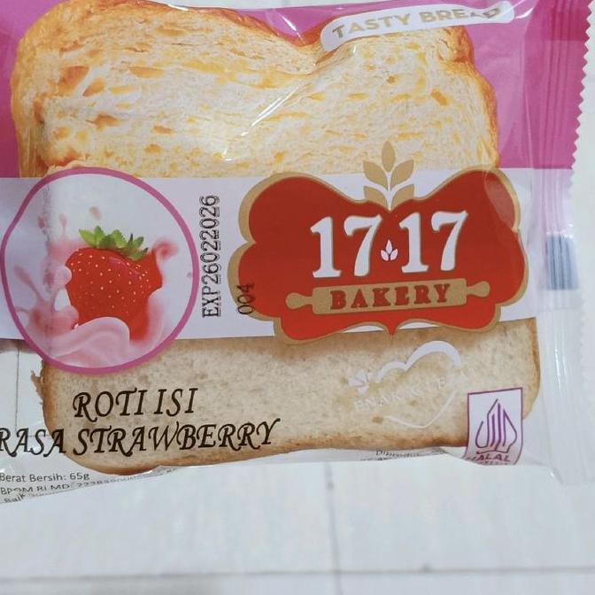 Roti panggang 17.17 bakery varian rasa(65g) TM