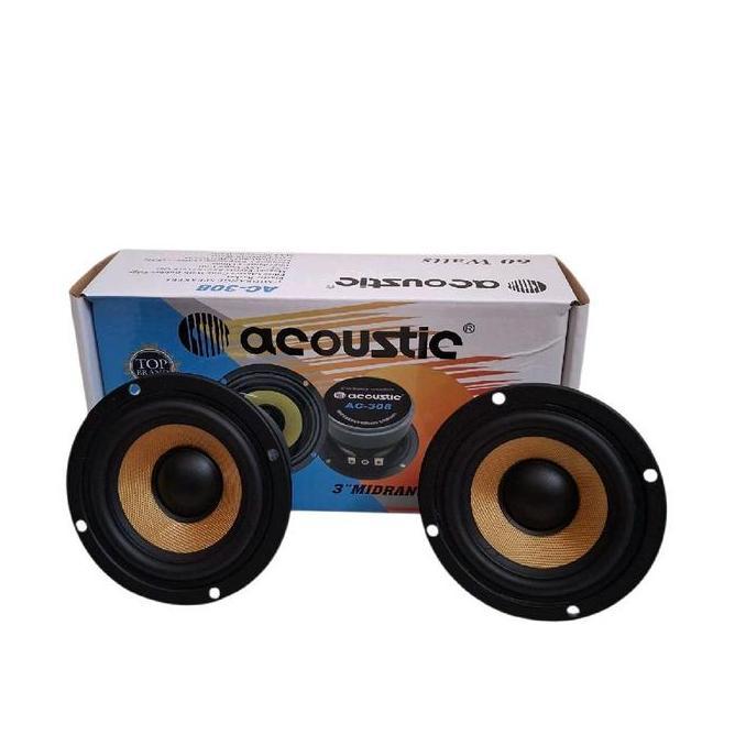 Speaker Midrange 3 Inch Acoustic Ac-308 Speaker Midrange 3" Acoustic