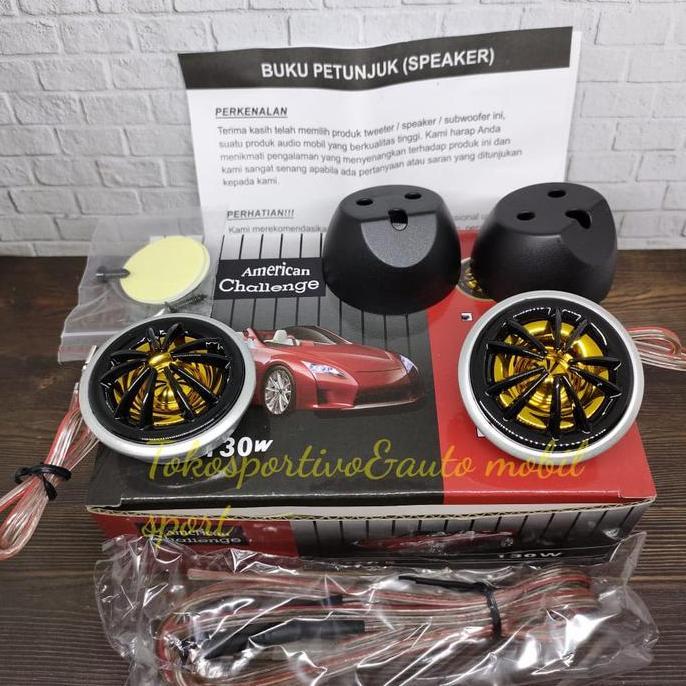 Tweeter Audio Mobil Twitter Speaker Mobil American Challenge Universal