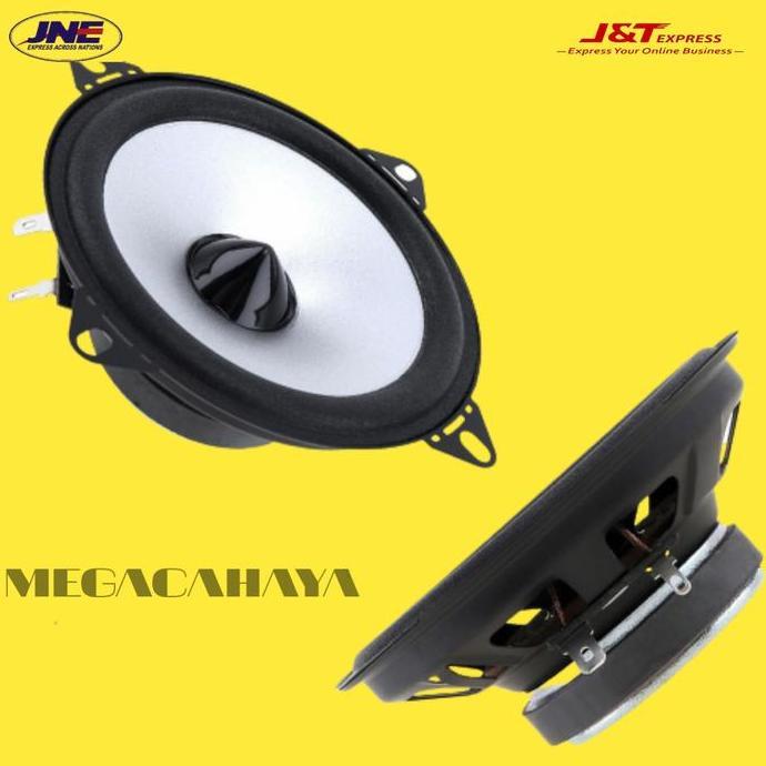 Speaker Pintu Mobil 4 Inch Sepasang Hifi Subwoofer Mobil 4" 60 Watt