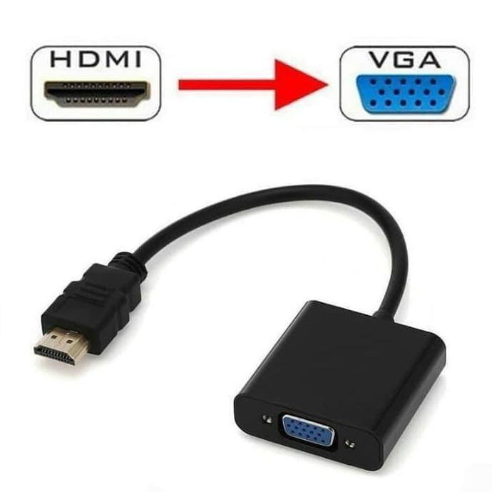 CONVERTER HDMI TO VGA / KABEL HDMI TO VGA / KONEKTOR HDMI TO VGA