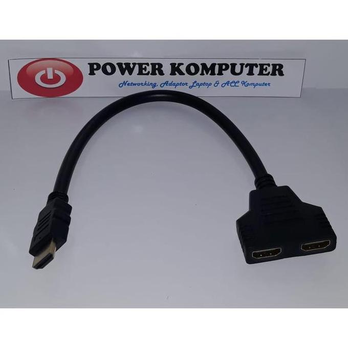 HDMI Cabang/HDMI Splitter/HDMI Paralel 2port (1in 2out)