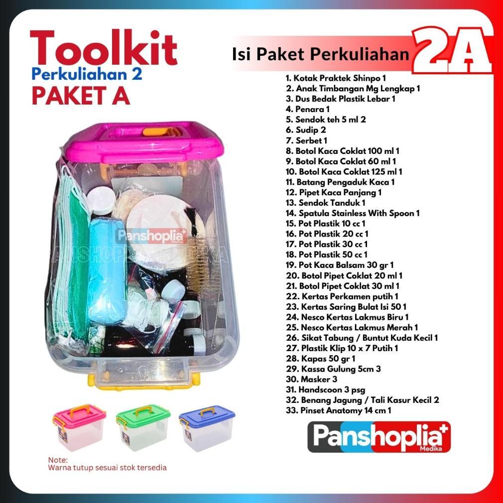 ToolKit Farmasi Perkuliahan 2 Paket A Lengkap terlaris