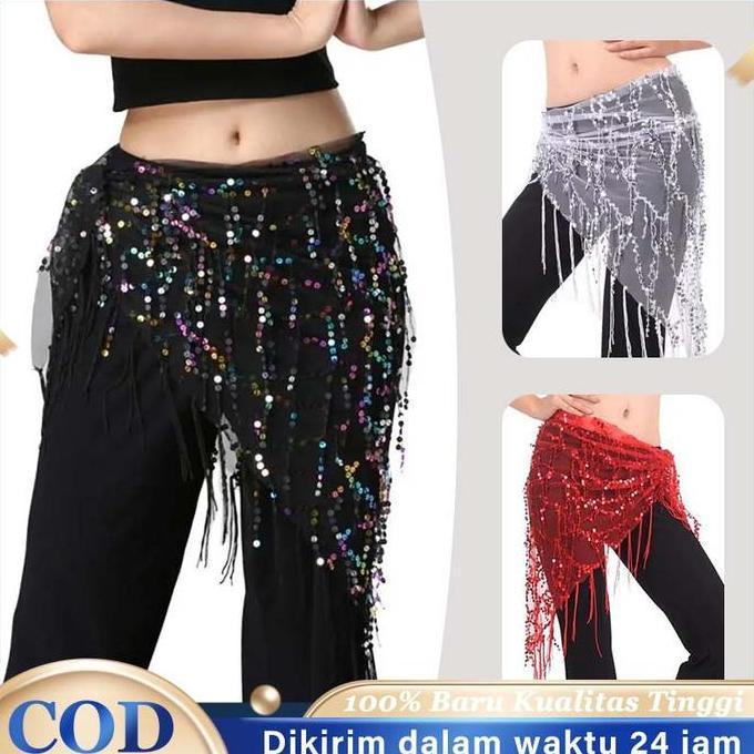 Ikat Pinggang Belly Dance Belly Dance Belt Aksesoris Belly Dance Belt Belly Dance Rumbai