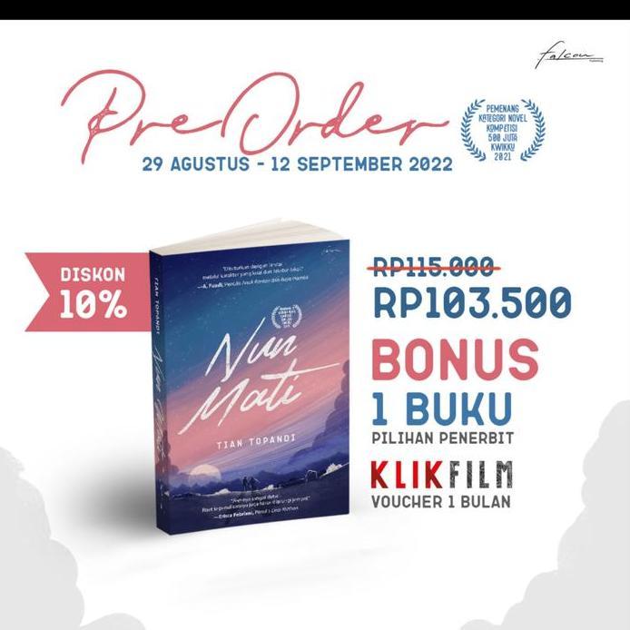Ready Novel Nun Mati + Bonus - Tian Topandi