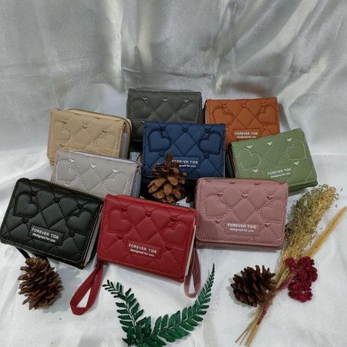 Dompet Mini Lipat 3 / Dompet Lipat Kartu Uang Premium
