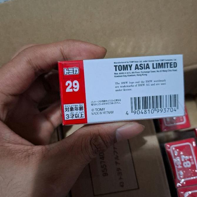 TOMICA 29 ASIA LIMITED BMW i4 POLICE CAR 1/65 TOMY Diecast 2025