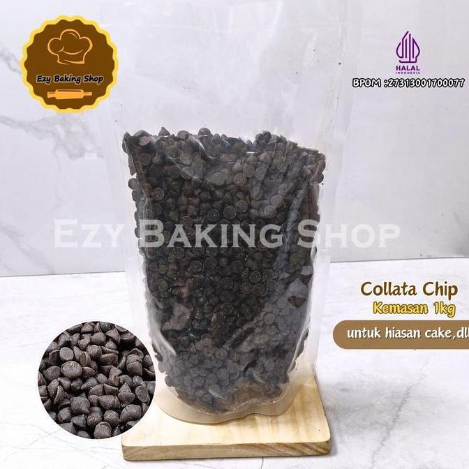 Colatta Coklat Chip 1kg - Choco Chip Compound