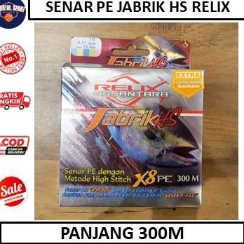 TERBARU - Senar PE Jabrik HS Relix Nusantara PE 1 - ALAT PANCING - AKSESORIS