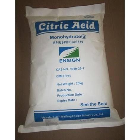 Citric Acid 25kg Monohydrate / sitrun 25 kg sak karung