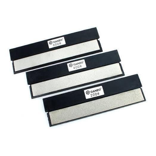 kirim hari ini Asahan pisau GANZO Sharpening Diampd grid 400 costing stone READY