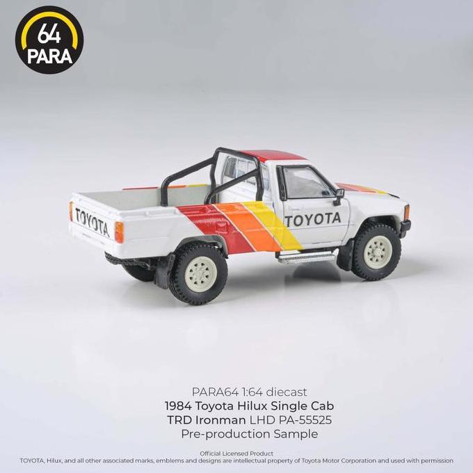 Para64 - PA-65742 2024 Land Cruiser 250 Prado White - PA-55525 1984 Toyota Hilux Single Cab TRD Iron