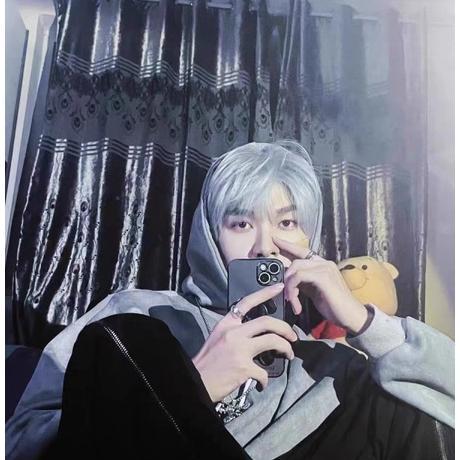 Rambut Palsu Pria Full Kepala Asli Rambut Palsu Pria Tempel Keren Rambut Palsu Pria Full Kepala Asli