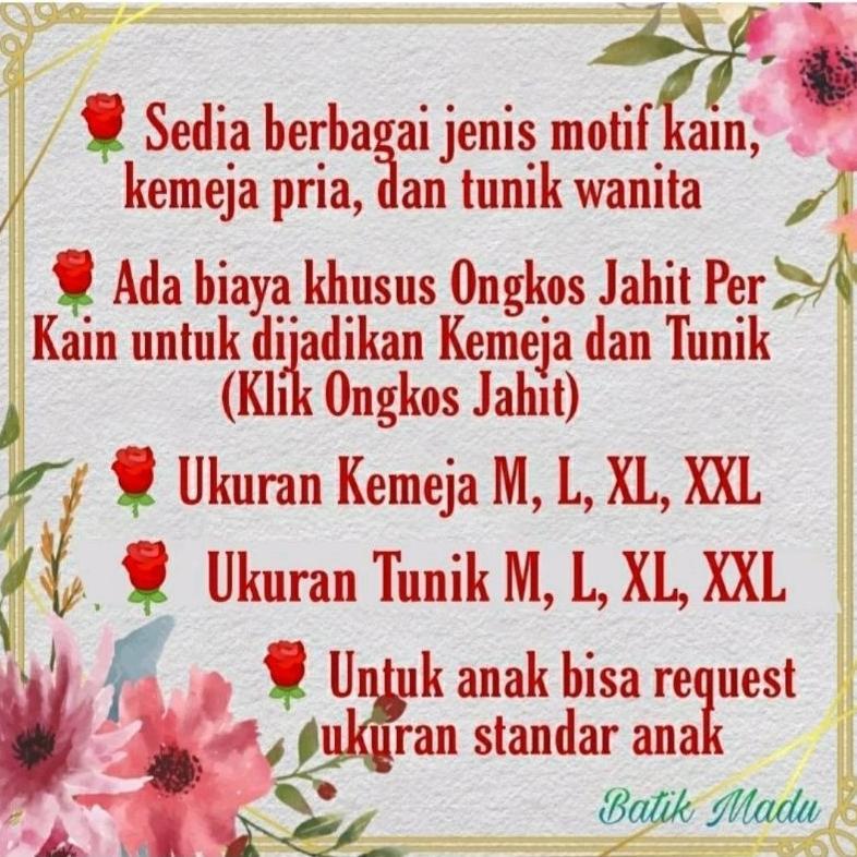 termurah 12 motif tunik / tunik batik full trikot free masker / dress wanita / blouse wanita / atasa