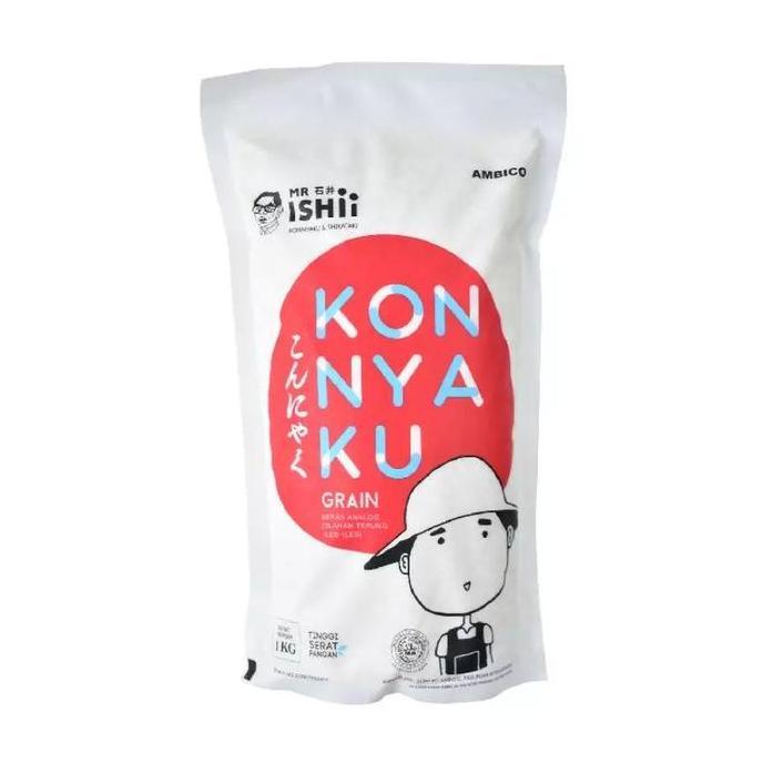 Beras Shirataki Konyaku Rice diet keto DEBM 1 kg