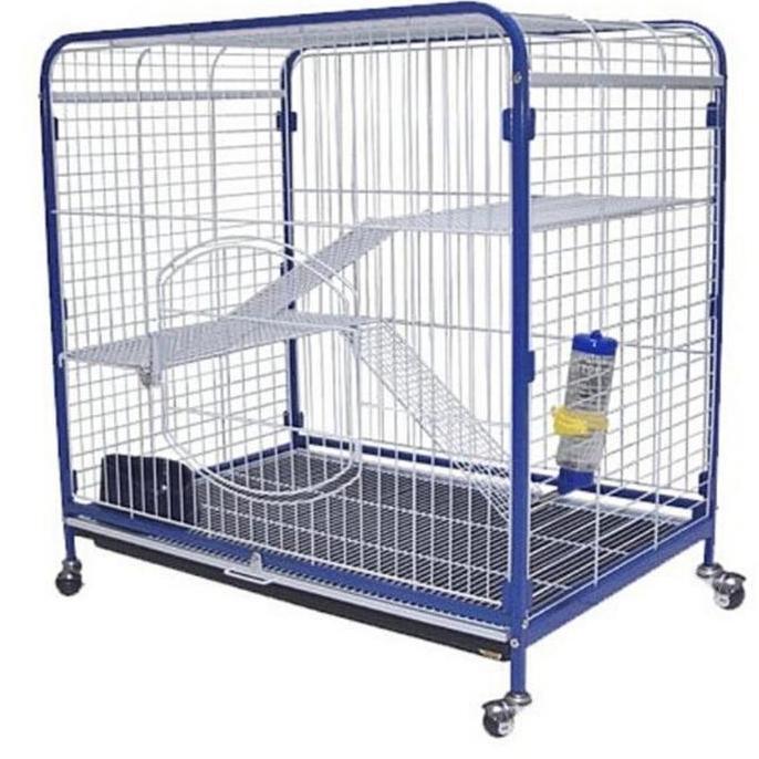 Ready Kandang Octagon C-221 Kandang Tingkat 2 Lantai Kandang Kucing/Musang