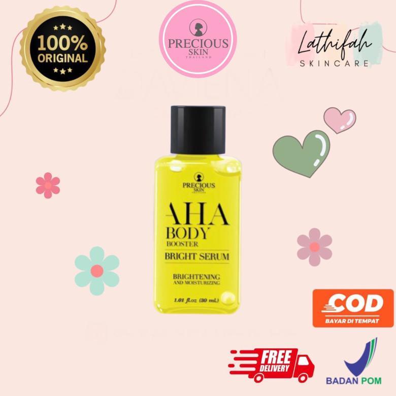 NEW PRECIOUS SKIN AHA BODY BOOSTER BRIGHT SERUM / Serum Pemutih | precious skin makassar [terbaik][t
