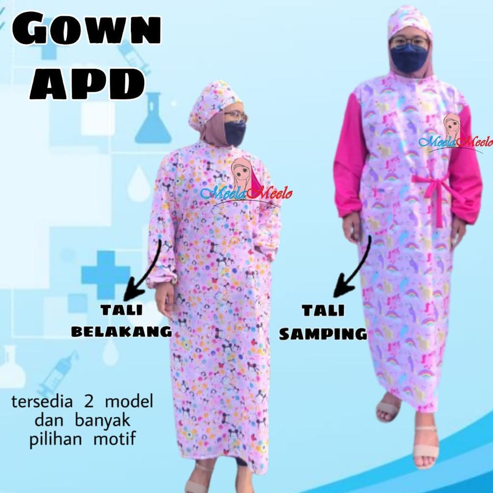 Medical gown reusable ( Motif Medis ) pediatric, surgical, apd gigi | APD Dokter | baju APD Motif te