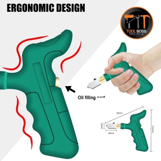 DIAMOND GLASS CUTTER - CATTER PEMOTONG KACA