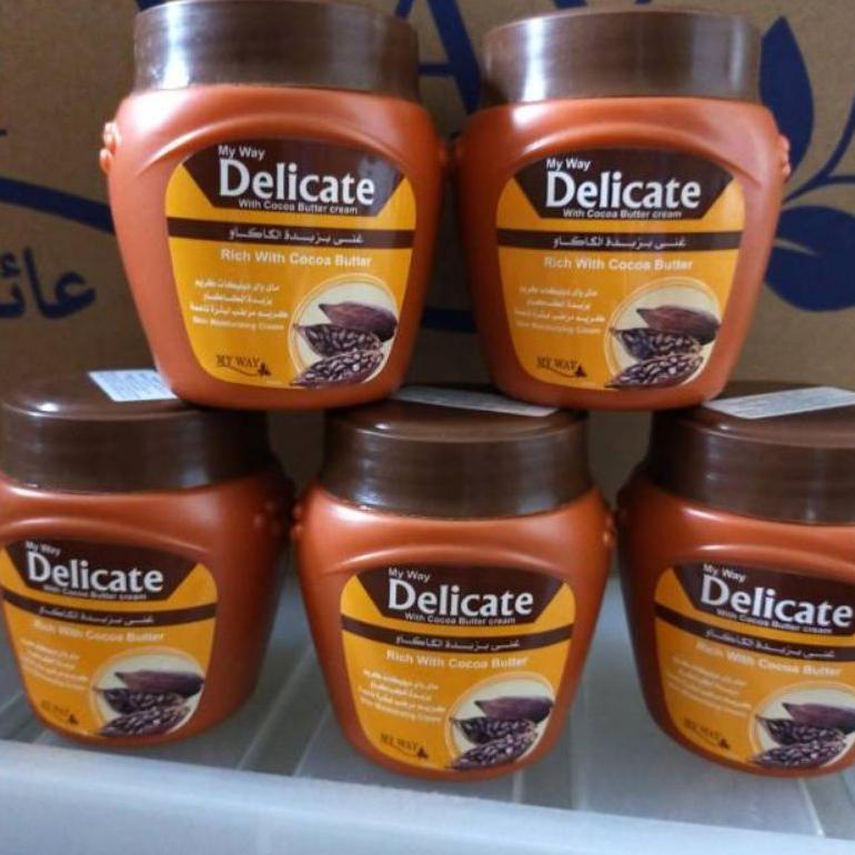 NEW Delicate cocoa Butter my way cream penghilang strectmart,mencerahkan kulit, [terbaik][terlaris]