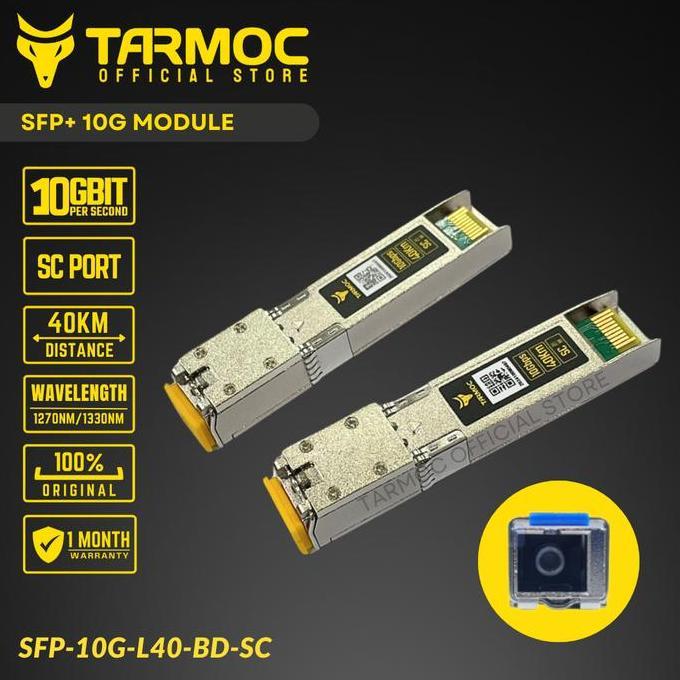 Ready  Tarmoc SFP-10G-L40-BD-SC | SFP+ 10G BIDI 40KM SC | SFP+ 10G 40KM Single Mode
