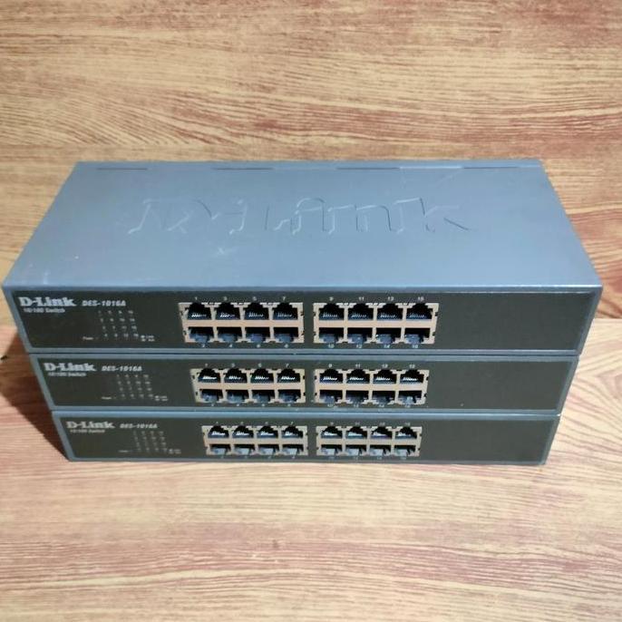 Ready  switch hub 16 port D-Link Des 1016a - DLINK 16port ethernet