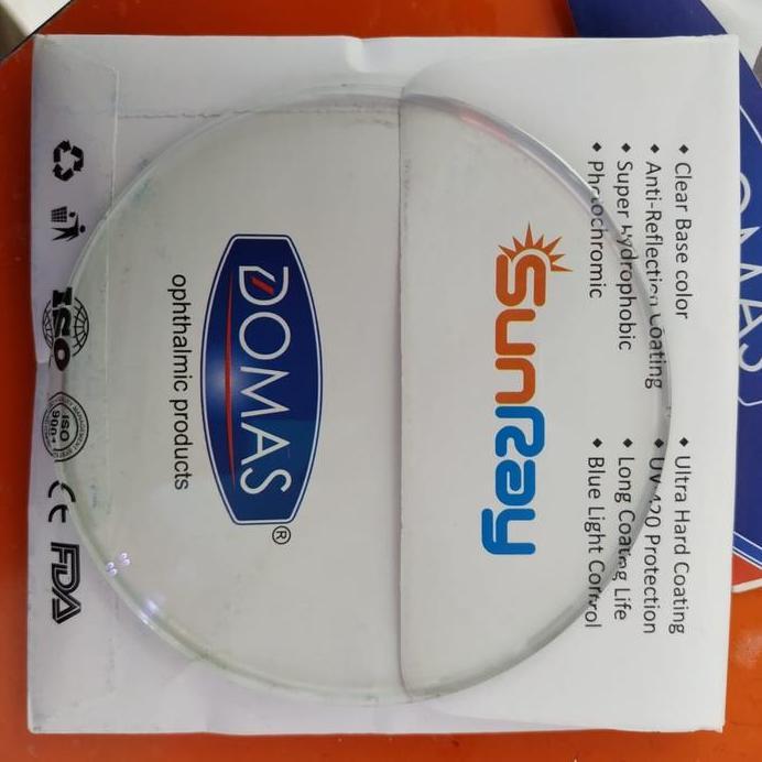 New  Lensa Minus SV Blue Cromic Domas