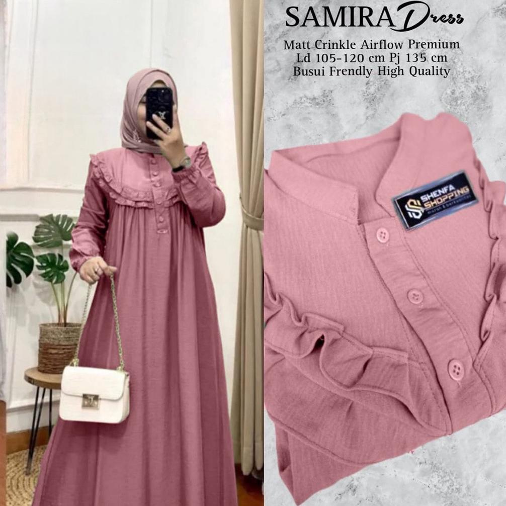 RECOMMENDED GAMIS CRINKLE AIRFLOW TERBARU / GAMIS CRINKLE JUMBO LD 120