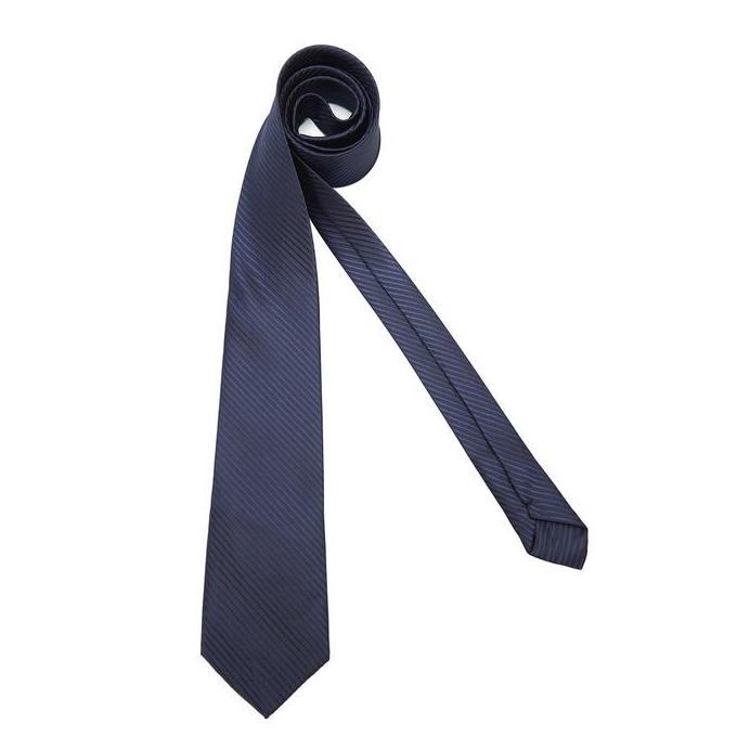 Alisan Dasi Salur Biasa Biru Dongker ALDS002