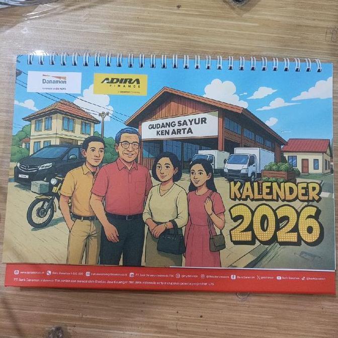 Kalender Sobek Harian BCA 2026