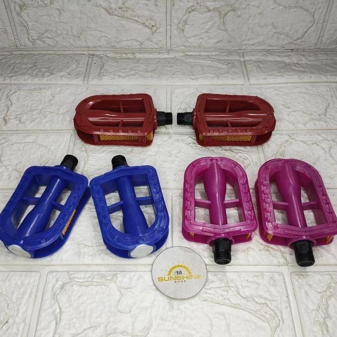 Pedal As Besar Sepeda Anak 12 16 18 MICHEL 9/16 PVC Untuk Crank Gir Tengah As BB Kotak Dan As BB Bul