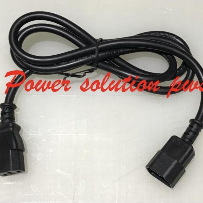 Kabel Power CPU - Monitor 1.5Meter [SNI SUCOFINDO - 3X1.5mm murni] Termurah