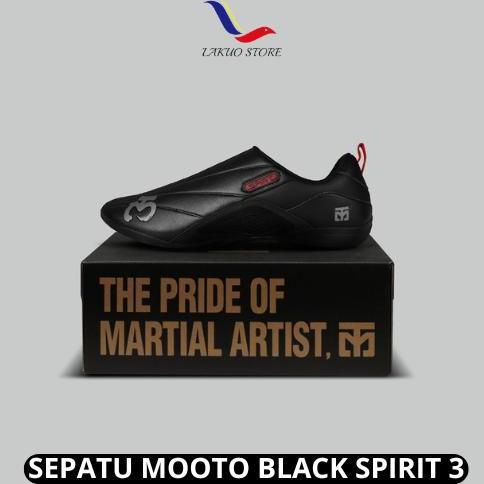 SEPATU TAEKWONDO MOOTO SPIRIT BLACK 3 / MOOTO / SEPATU TAEKWONDO