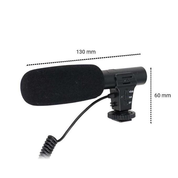 READY Microphone MIC-05 for Canon, Nikon DSLR, Sony Handycam