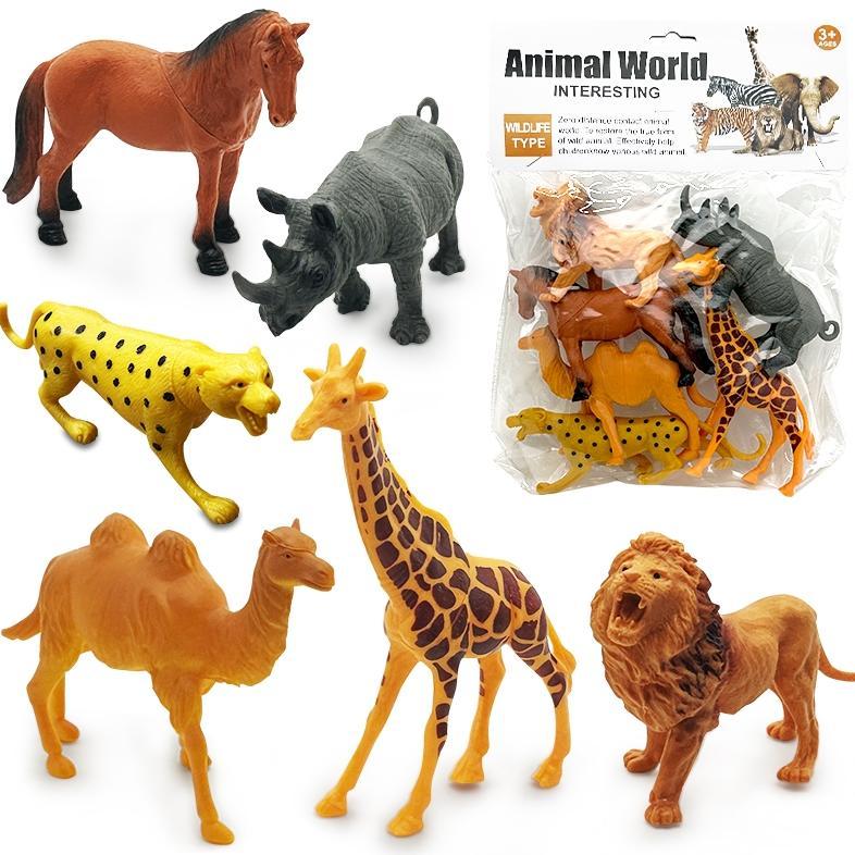 TERMURAH FOURBEAR MAINAN EDUKATIF MINIATUR ANIMAL DINO DINOSAUR KARET VYNIL DINOSAURUS TYREX